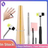 Jewelry Ring Sizer Tools Including Ring-Mandrel Sizer, Adjust Ring-Sizer Guage Making Tool for Jewel