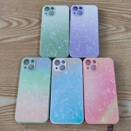 IPhone 13 6.1 flexible case with colored glass back