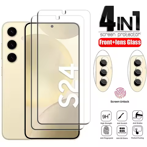 For Samsung Galaxy S24 Glass For Samsung S24 Plus Glass Camera Lens Screen Protector For Samsung S22