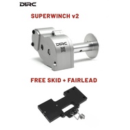 D1RC V2 SUPERWINCH CASING ONLY (WITHOUT ELECTRONIC) SILVER / BLACK COLOUR V2