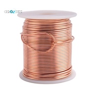 Copper Wire, 99.9% Soft Pure Bare Copper Wire for Gardening, Electroculture,16 Gauge/ 1.3 mm Diamete