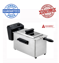Hanabishi HFRY-40TG 4L Deep Fryer (Silver)