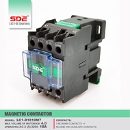 SDE MAGNETIC CONTACTOR SC1-D1810M7 (SC1-D Series) New Series