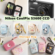 【imamura】For Nikon CoolPix S3600 CCD Camera Storage Bag 10x16.2cm Size Cartoon Cute with Waterproof 
