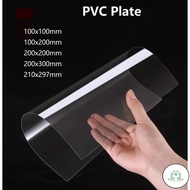 GD Thickness 0.3~2mm PVC Plate High Transparent Plastic Sheet Hard Board DIY Material 100x100 100x20