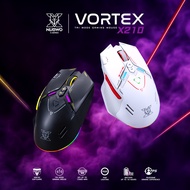 [ประกัน 1 ปี] NUBWO Gaming Mouse X210 VORTEX Tri-Mode 2.4G/Bluetooth/Wired มี Macro 9 ปุ่ม เหมาะสำหร