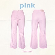 POKEE DIARY PANTS กางเกงยีนส์ขายาว เอวสูง🗳️👀
