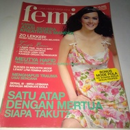 majalah Femina tahun 2005 cover Renata