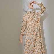 Chekout Mayoutfit Eyra Maxidress | Dress Gamis Muslim Motif Bunga
