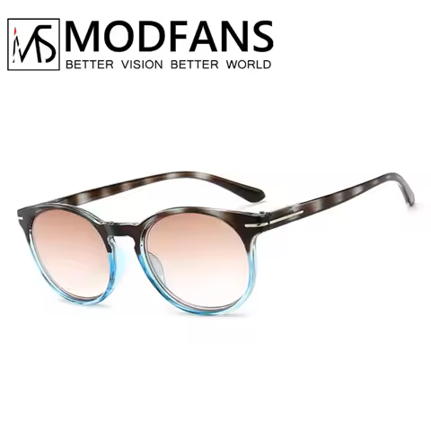 Tinted Reading Glasses Men Women Sun Readers Grey Gradient UV400 Protection Lens Magnifying Sun Glas
