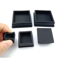 Square Silicone Rubber Plugs T Type Blanking Plugs Tube Hole Caps Blanking End Stopper Furniture Fee