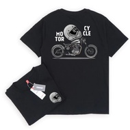 Motor Cycle Helm2 debe combed 24s Distro T-Shirt