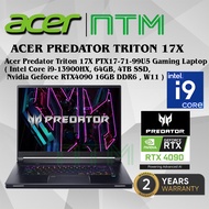 *CLEARANCE STOCK* ACER PREDATOR TRITON 17X PTX17-71-99U5 i9-13900HX 64GD5 4TB SSD RTX4090 RTX 4090 1