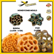 Metallogy Loyang Honeycomb Biscuits/ Rose Cookies Mould / Tembaga Acuan Kuih Loyang/ Royang/ Goyang/ Loyang Goyang