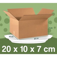 Cardboard Box POLOS 20x10x7 cm C flute 4mm NEW