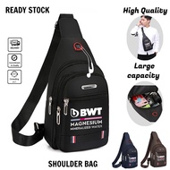 BWT Magnesium Mineralized Water Sling Bag Men Chest Bag Outdoor Travel Men Bag Handbag Beg Multifunc
