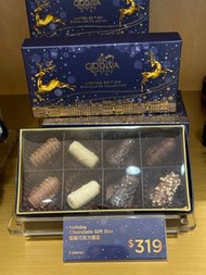 全新 Godiva Holiday Chocolate Gift Box 8pcs 聖誕巧克力禮盒8顆裝 聖誕禮物 Exp: 27-02-26