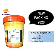 REPSOL 40 API CF/SF Engine Oil [18 Liter]