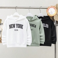 Buy 2 Get 1 Free Young Boys Casual Collegiate Comfortable Fashionable Versatile Soft Thick Fleece Ho