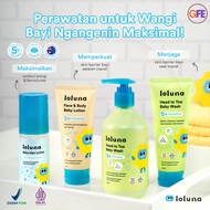 LOLUNA Baby Body Lotion - Wash - Hair Lotion - Premium Baby Care Set Baby Lotion