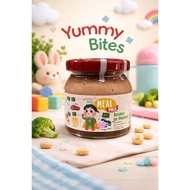 Yummy Bites Meal 145gr Instant Baby Porridge Ready-to-Eat Baby Food MPASI Meal Step 1 Step 2 Step 3