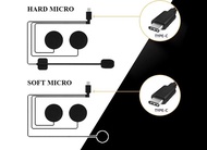 MIC & SPEAKER INTERCOM TYPE C  Intercom/Headset Bluetooth Q58MAX/Y10/Y11/Y12/Y102X/Y12PRO/Y20/Y80/Y8