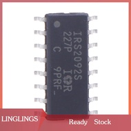 LINGLINGS IRS2092STRPBF เครื่องขยายเสียงสีดำใหม่ของแท้ใหม่ชิปวงจรรวม IRS2092S SOP-16