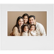 Photo Frames, Personalized 30S Voice Recordable Picture Frame, Sympathy Gift, White 7.5 x 6.3Frame, 