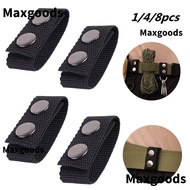 MAXGOODS 1/4/8Pcs Belt Buckle  Double Snaps Sports Nylon Strap