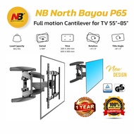 NB North Bayou P65 to 55 to 85 Inch Tilt TV Wall Bracket Holder Mount Mounted