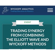 Trading Synergy from combining The Elliot Wave and Wyckoff analytics