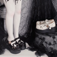 Punk Platform Shoes - Gothic Lolita Style, Sweet & Cool, Leather