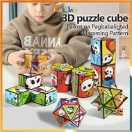 Cozyland 3D Panda Magic Cube Stress Relief Folding Puzzle Toy