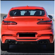 BMW G02 X4M X4 rear bumper diffuser bodykit