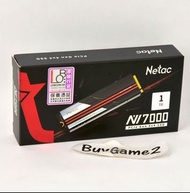 (全新包5年保養) PS5 光碟版/ 數位版主機 用Netac NV7000 PCIe Gen4x4 M.2 2280 SSD 固態硬碟 (1TB, 香港行貨) -玩PS5 FF7 Rebirth 必備