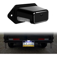 LED License Plate Frame with Light - Trailer License Plate Holder - Bracket Mount, DOT FMVSS 108, SA