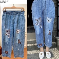 bordil koala celana jeans wanita terbaru baggy jean bordil celana jeans bordil terlaris blue jeans b