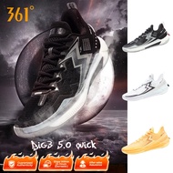 361 Degrees Big3 5.0 Quick Men Basketball Shoes Breathable Cushioning Anti-Slip shoes men 361 Degree