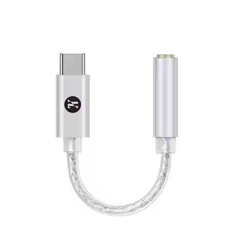 JCALLY JM12 Type C USB C DAC Chip KT02H20 32bits/384KH DSD128 Silver-plated Conductor Digital Audio 