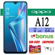 Super Promo !!! Hp Android OPPO A12 RAM 3/32 GB & 4/64 GB - SEIN