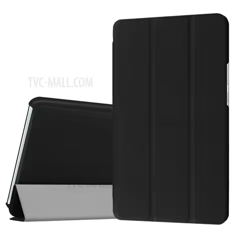 Tri-fold Stand Leather Case for Huawei MediaPad M3 8.4 - Black