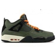 Sepatu Basket Air Jordan 4 Retro Undefeated Dark Green Hebohstuff