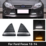 [carefreeshop] Suitable for Ford Focus 12-14 Focus daytime running Lights Ford Focus daytime running
