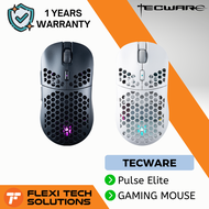 Flexi Tech TECWARE Pulse Elite Wireless RGB Gaming Mouse With Solid Cover / Holed Cover ( Hot-swappa