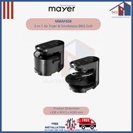 Mayer MMAFG58 2-in-1 Air Fryer &amp; Smokeless BBQ Grill
