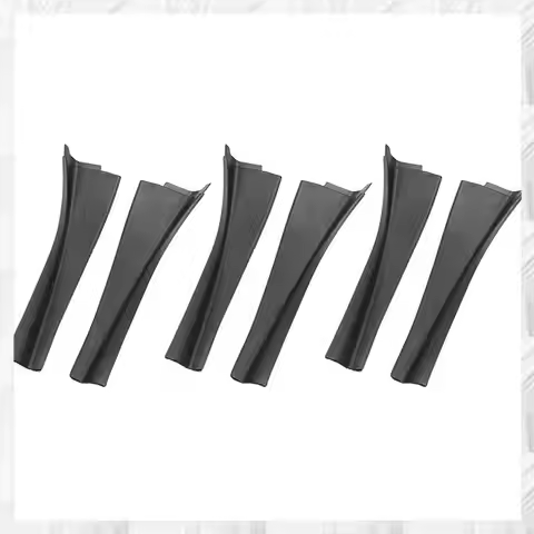 A10U-6X Car Front Windshield Wiper Side Trim Cover Water Deflector Cowl Plate Left Right Fit For Nis
