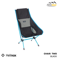 HELINOX CHAIR TWO เก้าอี้สนาม เนื้อผ้าโปร่ง พนักพิงสูง นั่งสบาย กางง่าย พับเก็บได้เล็ก แข็งแรง น้ำหนักเบา