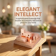 LANAFAY IQ Puzzle Mind Brain Teaser, 3D IQ Geometric Puzzle Game, 3D Puzzle Toys Colorful Brain Asse