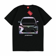 GILAN T-shirt Distro Unisex Car Image DAIHATSU XENIA 2022 Face Silhouette Automotive Holo JDM