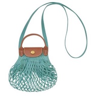 🆕🛍️LongChamp-FILET斜揹袋 XS 湖藍色